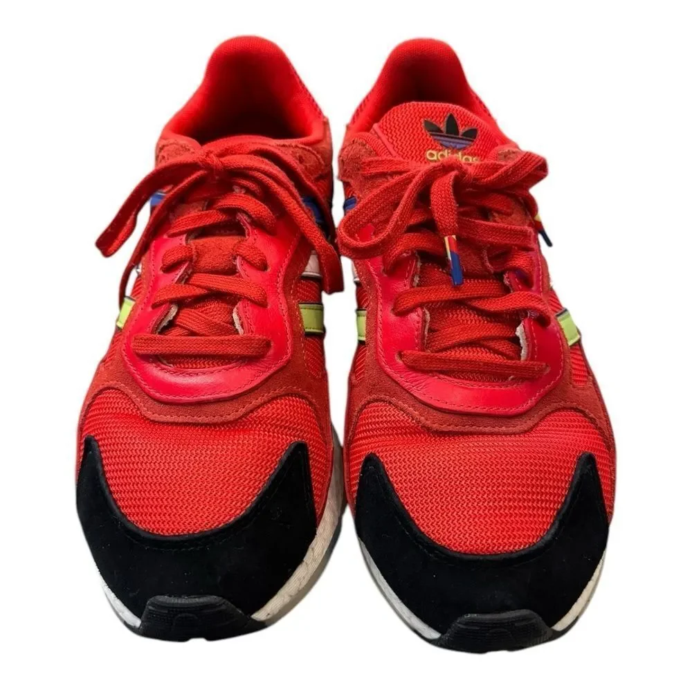 Adidas Men's Tresc Run Asterisk Collective Red Sneakers 10.5